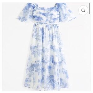 Abercrombie Blue Floral Dress